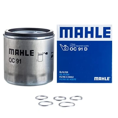 Abbildung von MAHLE OC 91D Ölfilter Anschraubfilter 76MMu.a. passend für BMW K 1 100