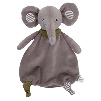 Abbildung von Sterntaler Baby Unisex Schmusetuch M Elefant Eddy Kuscheltuch Baby, Kuscheltuch, grau