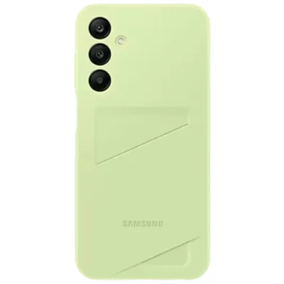 Abbildung von Samsung Cardcase Silikon Back Cover Grün Galaxy A25