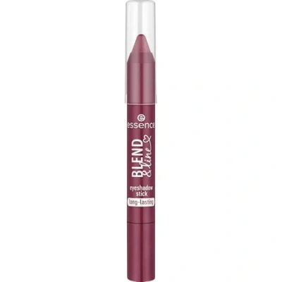 Abbildung von essence blend &amp; line eyeshadow stick, Lidschatten, Nr. 02, Rot, langanhaltend, hochpigmentiert, mit Ölen, metallisch, vegan, ohne Mikroplastikpartikel, Nanopartikel frei, Parfüm, 1er Pack (1.8g)