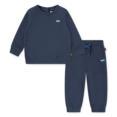 Abbildung von Levi's CREW JOGG SET Unisex Trainingsanzug für Kinder, Größe: 74, Big dipper