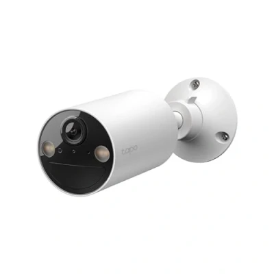 Abbildung von Tapo C410 Überwachungskamera Aussen Akku, 2K Auflösung, Farbnachtsicht, MicroSD Speicher, 6400 mAh Nicht entfernbarer Zwei Wege Audio, Personenerkennung, Alexa&amp;Google Assistant, 2,4 GHz WLAN