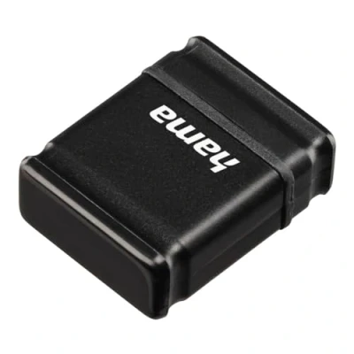 Abbildung von Hama 32GB USB Stick 2.0 Datenstick besonders geeignet für Auto&amp;KFZ Radio, Laptop, Computer, Netbook, Speicherstick (10 MB/s Datentransfer, Memory mit Verschlusskappe, Mini Format) schwarz