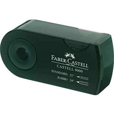 Abbildung von FABER CASTELL 582800 Doppelspitzdose 9000, grün
