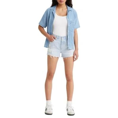Abbildung von Levi&#039;s 501 Original Jeans Shorts, Damen, Größe: 23, Promise me