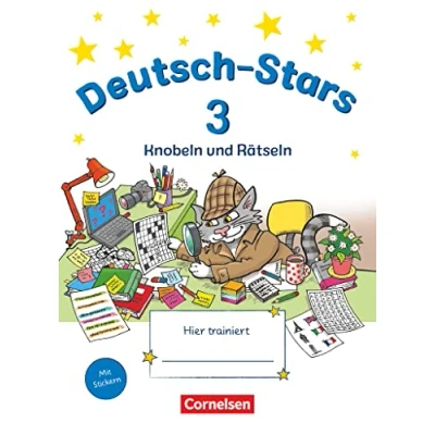 Abbildung von Deutsch Stars Allgemeine Ausgabe 3. Schuljahr: Knobeln und Rätseln Übungsheft Mit Lösungen