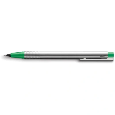 Abbildung von Lamy logo matt green Druckbleistift zeitloser Minenbleistift mit hoher Funktionalität &amp; Gehäuse aus robustem Edelstahl Bleistift Feinstrichmine M 40 in Strichbreite 0,7 mm