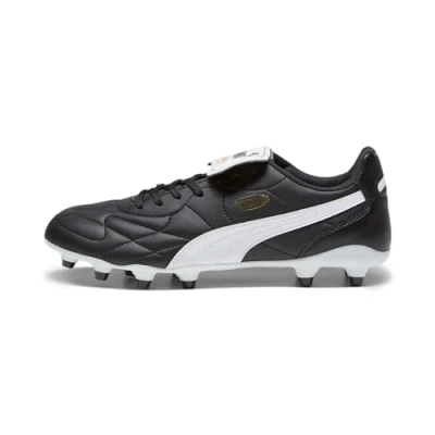 Abbildung von Puma KING TOP FG/AG Fußballschuh Nocken, Herren, Größe: 38.5, Black/white/gold Schuhe