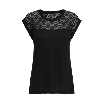 Abbildung von ONLY Onlnicole LIFE MIX Tshirt print, Damen, Größe: XS, Black