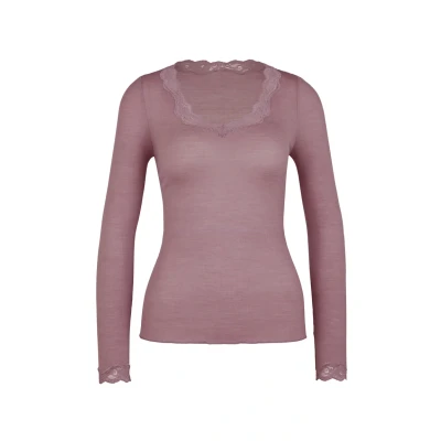 Abbildung von Calida Langarm Nachtwäsche Shirt, Damen, Größe: Small, Elderberry