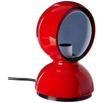 Abbildung von Artemide Tischleuchte Eclisse in rot aus Metall
