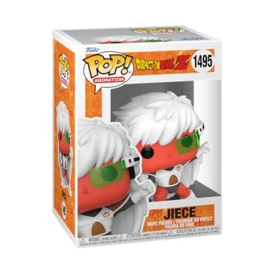 Abbildung von Funko Pop! Animation: Dragon Ball Z Jeice Jiece Vinyl Sammelfigur Geschenkidee Offizielle Handelswaren Spielzeug Für Kinder und Erwachsene Anime Fans Modellfigur Sammler