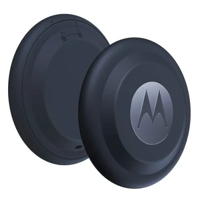 Abbildung von Motorola Moto Tag Smart Tracker, 1er Pack (Android 9+ kompatibel, Bluetooth 5.4, IP67 Wasserschutz, USB C, Ultrabreitband, Finder für Schlüssel, Gepäck UVM), Starlight Blue