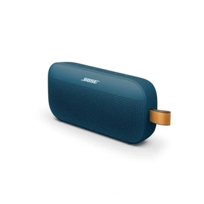 Abbildung von Bose SoundLink Flex Tragbarer Bluetooth Lautsprecher (2. Gen.), Außen mit naturgetreuem Klang, bis zu 12 Stunden Akkulaufzeit, staubdicht und wasserdicht, Dämmerungsblau