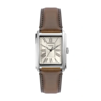 Abbildung von Fossil Carraway Watch Uhr, Herren, Größe: One Size, Brown