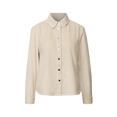 Abbildung von Street One Studio Softe Hemdbluse, Damen, Größe: 38, Beige
