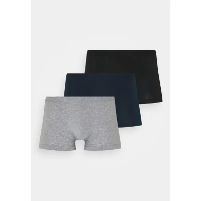 Abbildung von Schiesser 3PACK Unterhose Organic Cotton 95/5 Essentials Panties, Herren, Größe: Small, Dark blue/grey/black