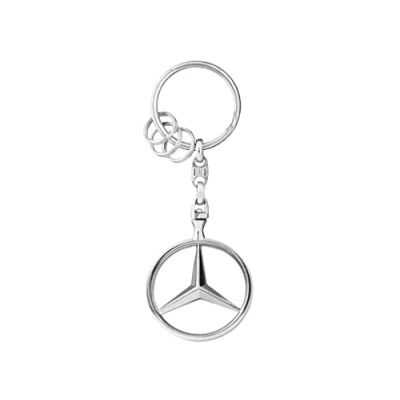 Abbildung von Mercedes Benz Collection Schlüsselanhänger Brüssel aus Zinkdruckguss mit Mehreren Minispaltringen