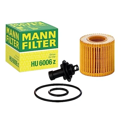 Abbildung von MANN FILTER HU 6006 z Ölfilter Satz mit Dichtung / Dichtungssatz Für PKW