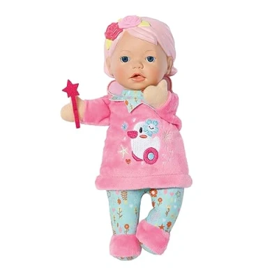 Abbildung von BABY born for babies Fee, Puppe mit weichem Körper und Fingertaschen in den Armen, 26 cm große Handpuppe, 834695 Zapf Creation