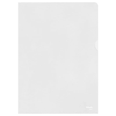 Abbildung von Esselte Sichthüllen Set Standard Plus, 100 Stück, A4 Format, Farblos mit matter Oberfläche, 0,115 mm PP Folie, 54832, 3 x 1g