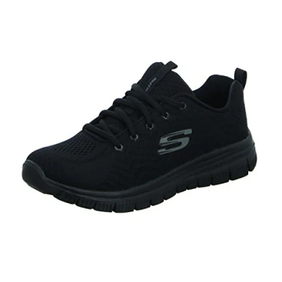 Abbildung von Skechers Graceful Sneaker low, Damen, Größe: 39.5, Black Schuhe