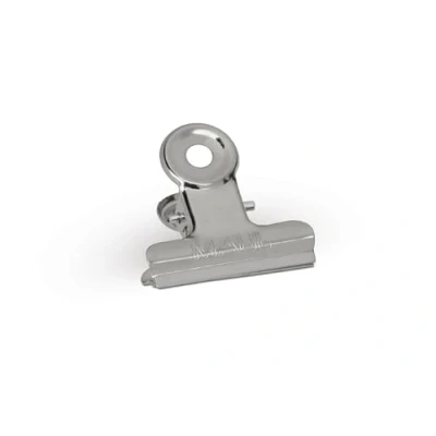 Abbildung von MAUL Papierklemmer MAULstandard aus Metall (10 Stück) Klemmer mit breitem Verschlussclip 3 cm und Klemmweite 1 Gadget für Haushalt, Küche Büro geeignet DIY Projekte Silber