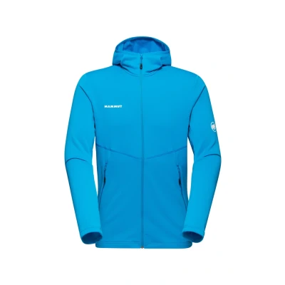 Abbildung von Mammut Aconcagua Light Hooded Fleecejacke, Herren, Größe: Large, Glacier blue