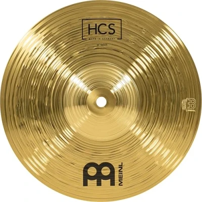 Abbildung von Meinl Cymbals HCS Splash — 10 Zoll (Video) Schlagzeug Becken (25,40cm) Messing, Traditionelles Finish (HCS10S)