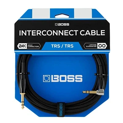 Abbildung von BOSS BCC 3 TRA 3ft/1m length Stage Ready TRS Interconnect Cable for Footswitches, Expression Pedals, and Audio Connections