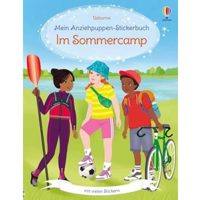 Abbildung von Mein Anziehpuppen Stickerbuch: im Sommercamp: Stickerheft mit vielen Anzieh Stickern Abenteuer Ferienlager für Kinder ab 5 Jahren (Meine Stickerbücher)