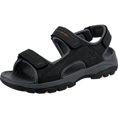 Abbildung von Skechers Tresmen Trekkingsandale, Herren, Größe: 47.5, Black Schuhe