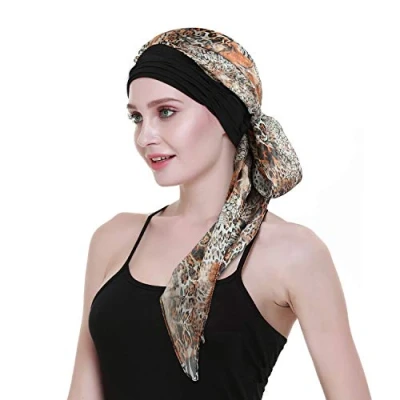 Abbildung von FocusCare Damen Chemo Turban hüte mütze schal Kopfbedeckung für krebspatienten