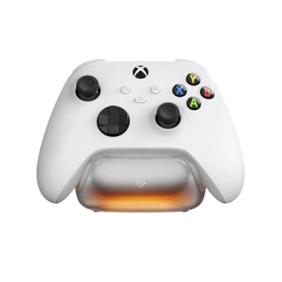 Abbildung von 8BitDo Charging Dock for Xbox Wireless Controllers, Station with Magnetic Secure Series XS and One Controller Officially Licensed (White)