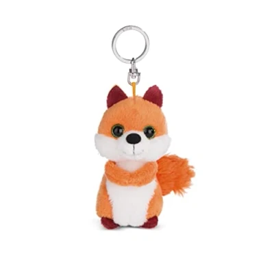 Abbildung von NICI 49202 Schlüsselanhänger Eichhörnchen Coleen Cuddly 10cm orange Nachhaltiger Begleiter Kuscheltieranhänger mit Schlüsselring für Schlüsselband, Schlüsselbund &amp; Schlüsselhalter
