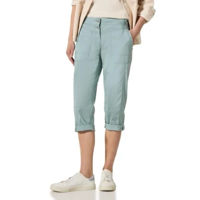 Abbildung von Cecil Damen B378678 Hose, Cool Salvia Green, 32W/22L