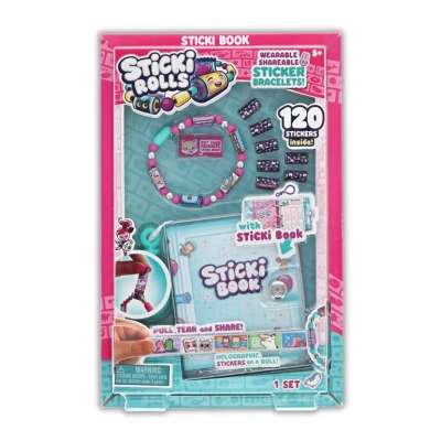 Abbildung von Sky Castle Sticki Rolls tragbarer teilbarer Aufkleber Schmuck Buch Set