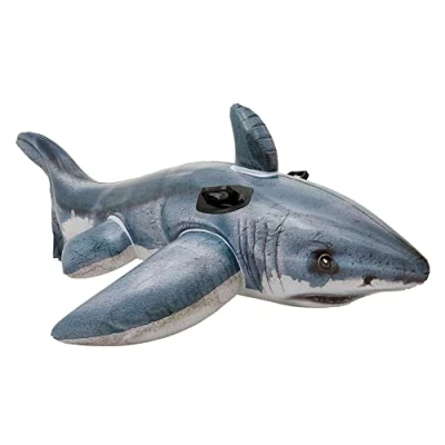 Abbildung von Intex Great White Shark Ride On Aufblasbarer Reittier 173 x 107 cm