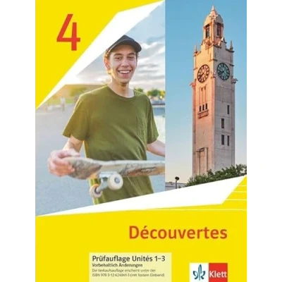 Abbildung von Découvertes 4. Ausgabe 1. oder 2. Fremdsprache: Schulbuch (fester Einband) Lernjahr (Découvertes. Fremdsprache ab 2020)