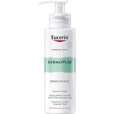 Abbildung von Eucerin Dermo Pure Reinigungsgel für unreine Haut, 200 ml Gel