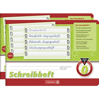 Abbildung von Brunnen Schreiblernheft (2 Stück, Schreibheft Lin. 0)