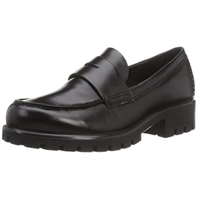 Abbildung von ECCO Modtray Loafer Slipper, Damen, Größe: 37, Black Leder