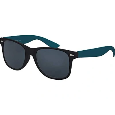 Abbildung von Balinco Sonnenbrille Damen &amp; Herren UV400 CAT 3 CE Klassische Sonnenbrillen mit Federscharnier Verspiegelte, braune, Klarglas Smoke Gläser Sunglasses 100% UVA/UVB Schutz Diverse Farben