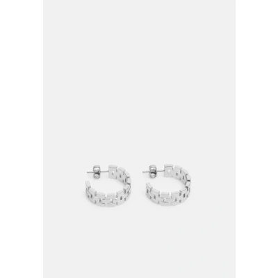 Abbildung von Calvin Klein OPEN Earrings Ohrringe silvercoloured, Damen, Größe: One Size, Silver coloured