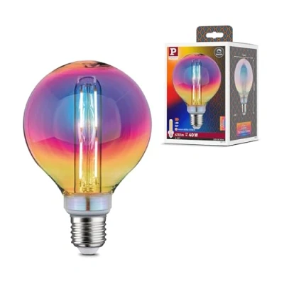 Abbildung von Paulmann 28773 LED Lampe Fantastic Colors G95 Globe 5W dimmbar Leuchtmittel Dichroic effizientes Licht Warmweiß 2700K E27