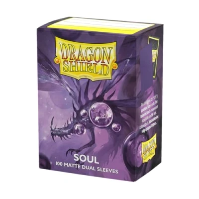 Abbildung von Arcane Tinmen ApS ART15062 Dragon Shield: Matte Dual Soul (Metallic Purple)