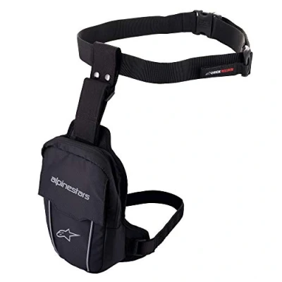 Abbildung von Alpinestars Unisex Access Thigh Bag Backpack, Black/Black, Einheitsgröße EU