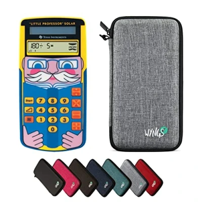 Abbildung von CALCUSO Sparpaket Hellgrau mit Taschenrechner TI Little Professor Solar