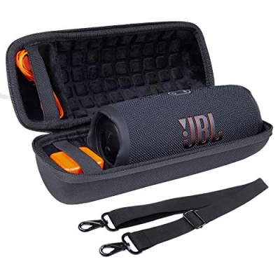Abbildung von co2CREA Hart Reise Schutz Hülle Etui Tasche für JBL Charge 4 / 5 Tragbarer WiFi und Bluetooth Lautsprecher(Nur Tasche,Ohne Lautsprecher)