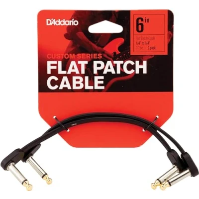 Abbildung von Planet Waves D&#039;Addario Accessories Gitarrenkabel Gitarren Patchkabel Instrumentenkabel Gitarrenzubehör flaches